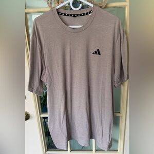 Adidas Men's Short Sleeve Tee in Light Gray